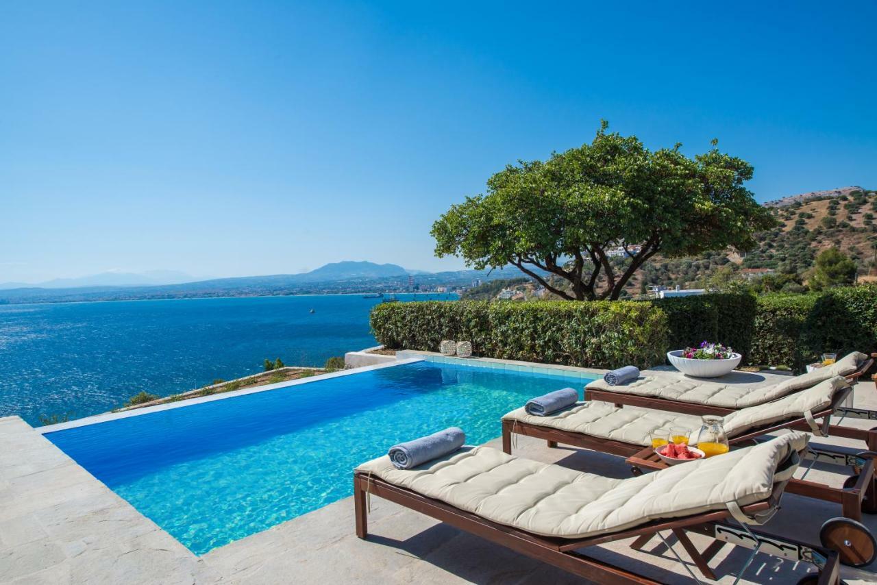 Helidoni Hill Seaview Family Villa Palaiokastro  Екстер'єр фото