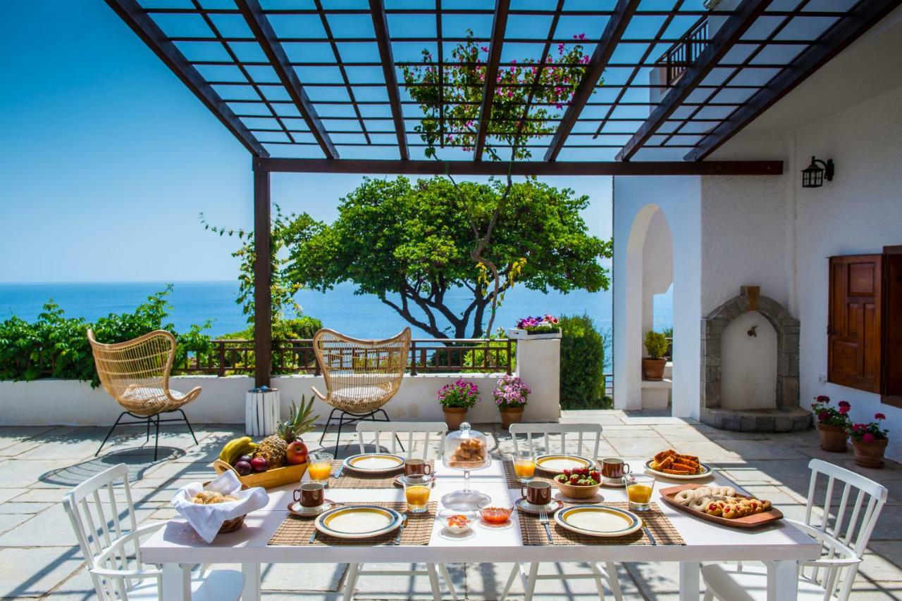 Helidoni Hill Seaview Family Villa Palaiokastro  Екстер'єр фото